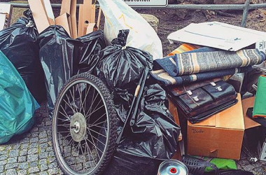 Zettelwirtschaft: Bitte in diesem Bereich keine Fahrräder abstellen