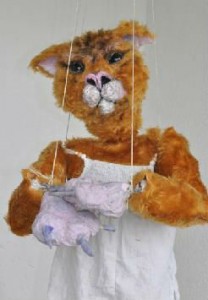 Marionette Katze